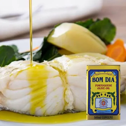 Vista 2 de Bom Dia Aceite de Oliva Azeita Oliva Portugues Lata 500Ml Acidez Maxima: 1,0%.