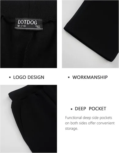 Vista 3 de DOTDOG Pantalones cortos unisex para niños de 3 a 12 años
