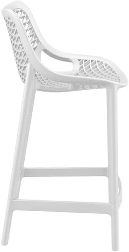 Vista 5 de Compamia Taburete de mostrador Air Patio en blanco (juego de 2)