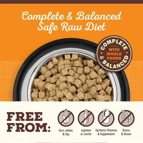 Vista 3 de Primal - Comida para Perros Deshidratada, Mini Nuggets Pronto, de Carne; Sirva con Cuchara, Comida Completa y Equilibrada; También Use como Aditivo