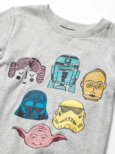 Vista 2 de Tienda Essentials Disney Marvel Star Wars Conjunto de pijama para bebés, niños pequeños y niñas