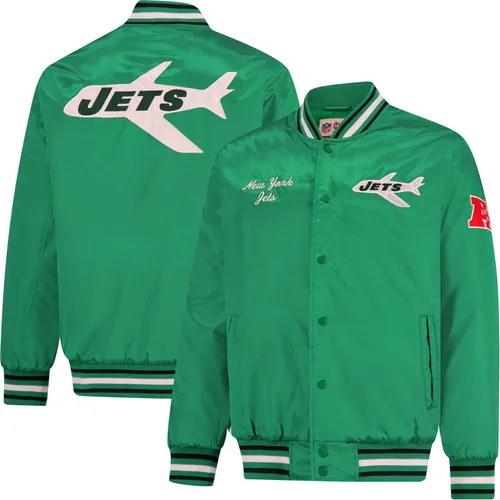 Vista 14 de Ultra Game Chaqueta de satén oficial de la NFL Supreme Heritage para hombre