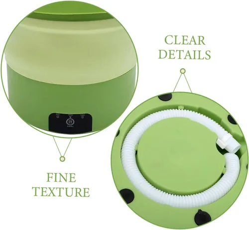 Vista 3 de Kisangel Portable Clothes Washer Compact Foldable Design Lightweight Washer Machine for Travel Dorm Apartment Camping US Plug