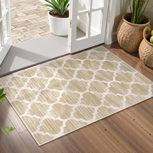 Vista 11 de Lahome Alfombras marroquíes lavables de 2 x 3 pies, alfombra de área pequeña de 2 x 3, antideslizante, alfombra de cocina, suave, no desprende