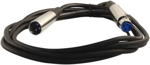 Vista 9 de Your Cable Store Cable de micrófono XLR 3P macho/hembra de 75 pies