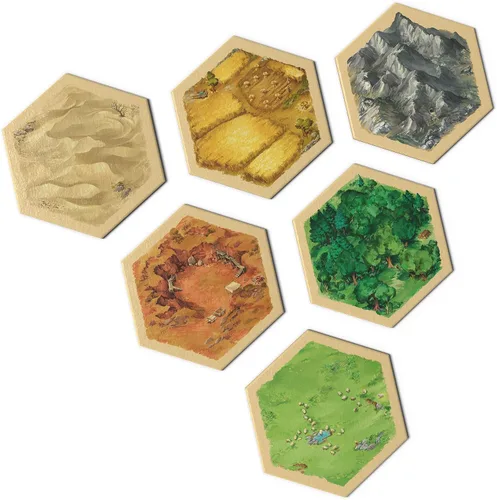 Vista 6 de Catan - Juego de mesa (6ª edición) Intercambia, construye y establece en el clásico juego de estrategia para familia, niños y adultos, a partir