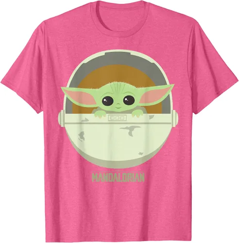 Vista 28 de Star Wars The Mandalorian The Child Bassinet - Camiseta con retrato Negro
