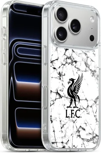 Vista 79 de Oficial LIVERPOOL Football Club 2017/18 Mármol Soft Gel Case para iPhone de Apple 7 Plus/8 PLUS Escudo negro.
