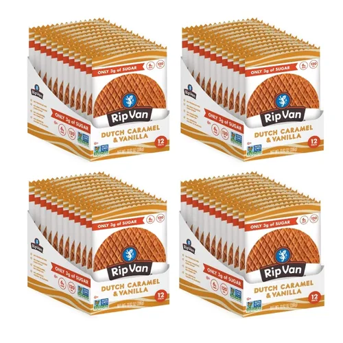Vista 8 de RIP VAN WAFELS Galletas Wafel de miel y avena, 4.64 onzas