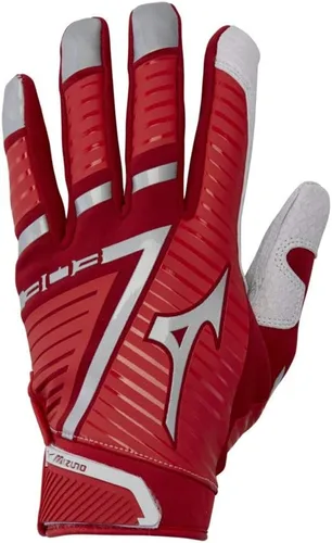 Vista 5 de Mizuno B-303 Guante de bateo de béisbol Rojo cardenal