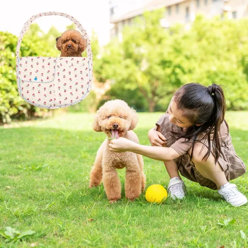 Vista 8 de Transportador de mascotas para gatos, perros pequeños Blanco