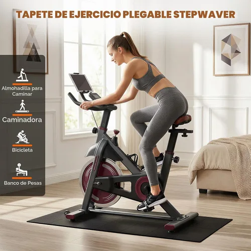 Vista 3 de Stepwaver Alfombrilla para caminatas, alfombra de caminadora para alfombras