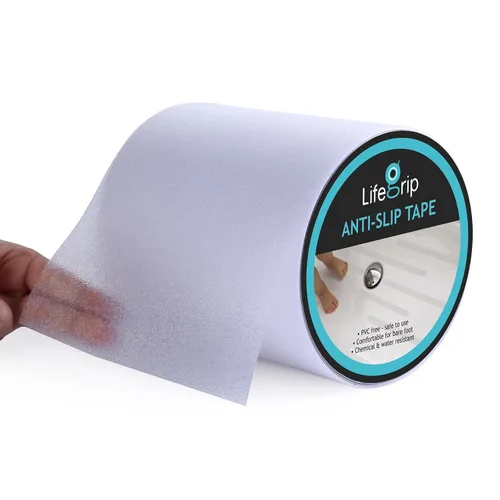 Vista 22 de Lifegrip - Cinta de tracción antideslizante, cinta de fricción de 1 pulgada x 15 pies, el mejor agarre, adhesivo abrasivo para escaleras, peldaños
