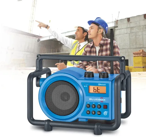 Vista 3 de Sangean Compact Ultra Rugged receptor de radio Azul