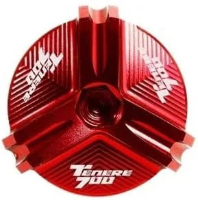 Vista 9 de W para Yamaha Tenere 700 Tenere700 XTZ T700 2019-2023 Tapa del líquido de freno delantero Tapa del tapón del motor Y (Color : EP Negro)