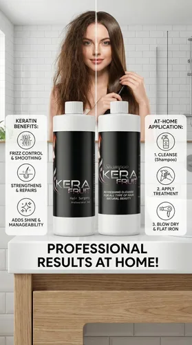 Vista 11 de KERA FRUIT Cirugia Capilar 8 OZ Tratamiento Capilar Anti Volumen Anti Frizz