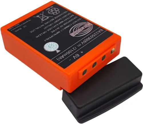 Vista 3 de Paquete de 2 baterías recargables de 6 V 2100 mAh BA225030 Ni-Mh Batería radiomática HBC BA225031 para grúa HBC con control remoto, bomba de camión