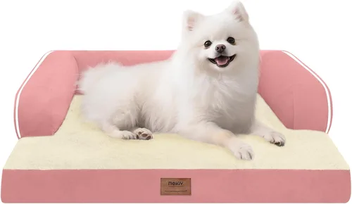 Vista 128 de Cama pequeña para perros y sofá para gatos, camas ortopédicas impermeables para perros pequeños, cama para gatos, sofá para mascotas cómodo