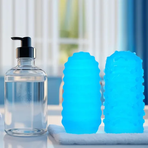 Vista 7 de Doble-Facial Onahole para Felaciones, Ultra-Suave Estiradera Juguete Sexual para Hombre, LNIIY Brazalete Realista para Pene con Caja