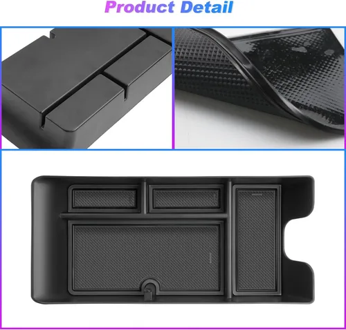 Vista 5 de SXCY Organizador de consola central Toyota Camry 2025 para accesorios Camry