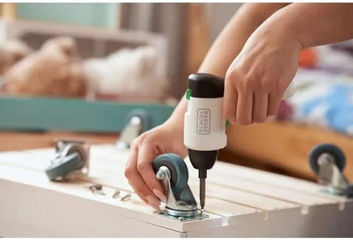 Vista 8 de BLACK+DECKER Destornillador eléctrico reviva 4V MAX inalámbrico, USB cargable (REVSD4C)