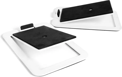 Vista 12 de Kanto S2 - Soportes de altavoz de escritorio inclinados para altavoces pequeños y monitores de estudio compactos de 2 a 3 pulgadas Soporta 6