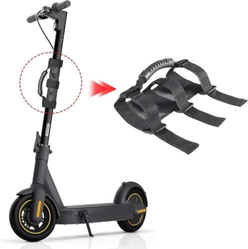 Vista 6 de TOMALL Asa de transporte para scooter, correa de mano portátil, compatible con M365 Pro ES1 ES2 ES3 ES4 Scooter