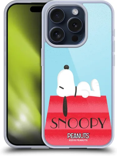 Vista 9 de Head Case Designs Snoopy Deco Dreams - Funda de gel suave con licencia oficial de Peanuts Blue Pattern compatible con Apple iPhone 7 Plus/iPhone 8