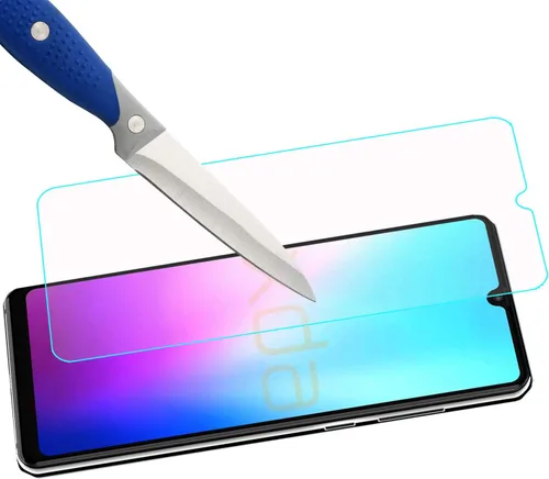 Vista 5 de Mr.Shield Paquete de 3 protectores de pantalla de vidrio templado para Huawei (Mate 20) Vidrio de Japón con dureza 9H