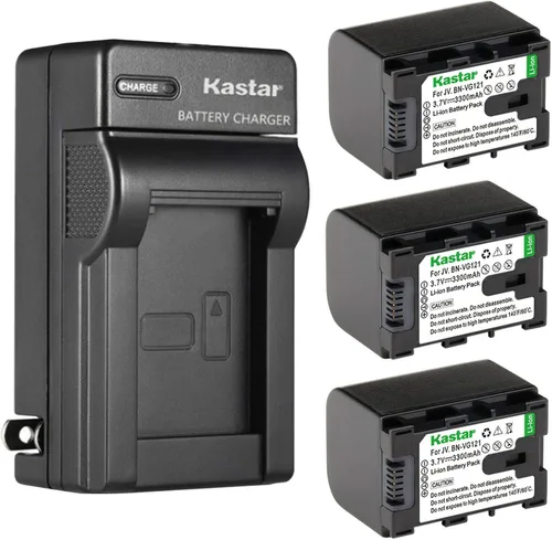 Vista 6 de Kastar Reemplazo del cargador de batería de pared de CA para JVC GZ-HM350 GZ-HM390 GZ-HM430 GZ-HM435 GZ-HM440 GZ-HM445 GZ-HM446 GZ-HM450 GZ-HM550