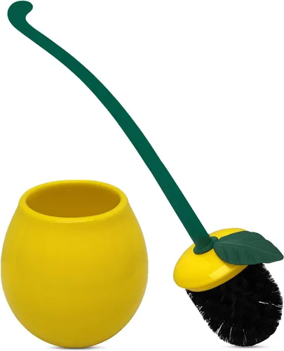 Vista 7 de Cepillo Profundo y Robusto para Inodoro con Soporte - Cepillo de Cuenco de Manzana - Limpieza Duradera - Limpiadores de Inodoro - Artículos