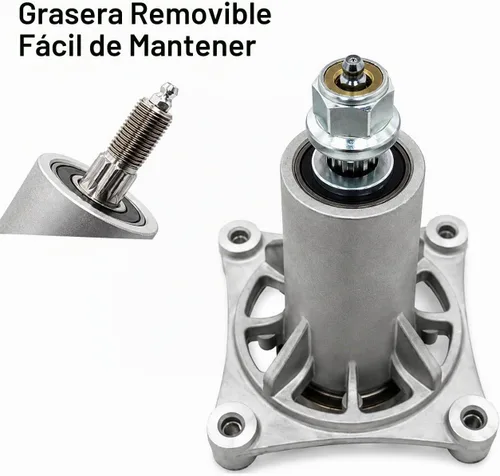 Vista 7 de Compatible con Husqvarna OEM - Conjunto de husillo de repuesto compatible con Ariens21546238, 21546299, 587819701. Compatible con modelos AYP de 42
