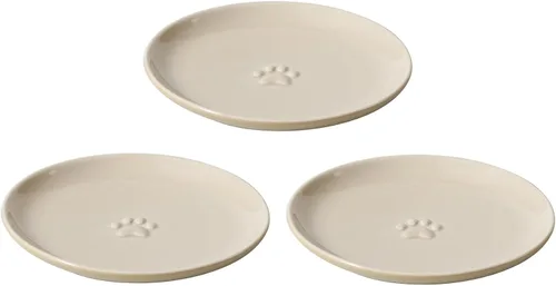 Vista 20 de Havniva Cuencos elevados para gatos, juego de cuencos de comida y agua para Blanco