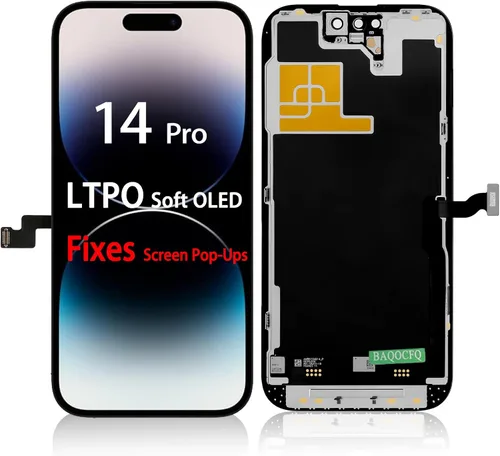 Vista 9 de 【Fixes Screen Pop-Ups】 Soft LTPO OLED for iPhone 14 pro max Screen Repl.