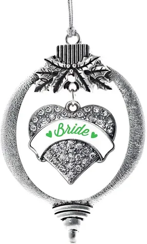 Vista 81 de Inspired Silver - Adorno con dije de hermana gemela - Adornos navideños de plata con circonitas cúbicas