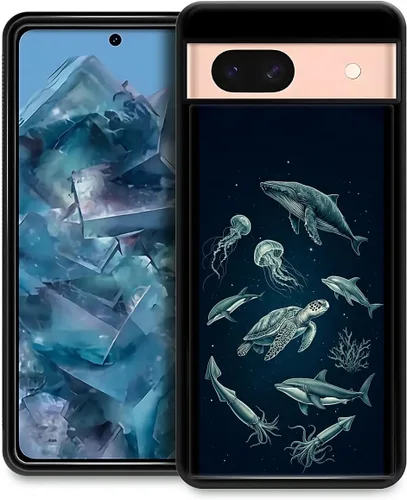 Vista 77 de CARLOCA Funda compatible con Google Pixel 4A 5G, diseño gráfico de moda, a prueba de golpes, antiarañazos, protección contra caídas, para Google