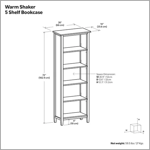 Vista 13 de SIMPLIHOME Warm Shaker - Juego de 2 piezas para oficina en casa, escritorio de madera maciza de 48 pulgadas Marrón castaño