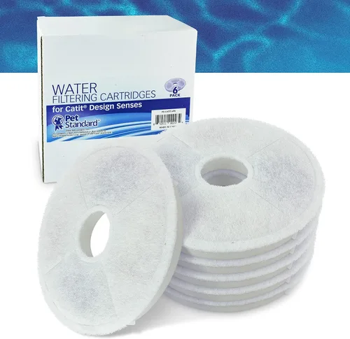 Vista 2 de Filtros para fuentes Catit Design Senses y fuentes Catit Flower, paquete de 6
