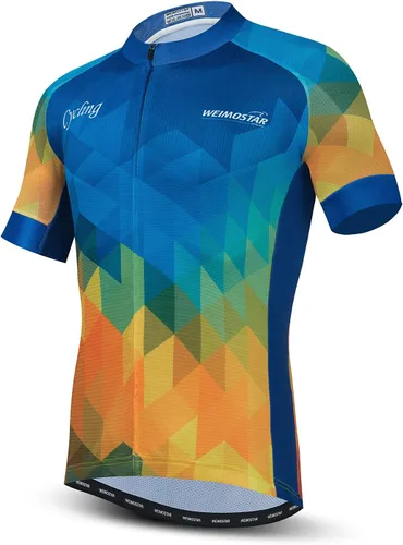 Vista 7 de Hotlion Verano Ciclismo Jersey Hombres Mountain Bike Jersey Secado rápido Bicicleta Camisa Manga Corta Ciclismo Ropa