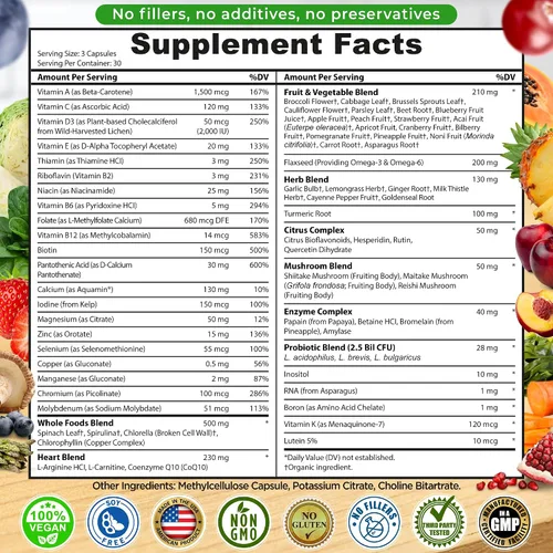 Vista 5 de Paquete de apoyo inmunológico y antioxidante vegano – Vitamina C liposomal de 1500 mg con acerola orgánica y Camu Camu + Quercetina 500 mg