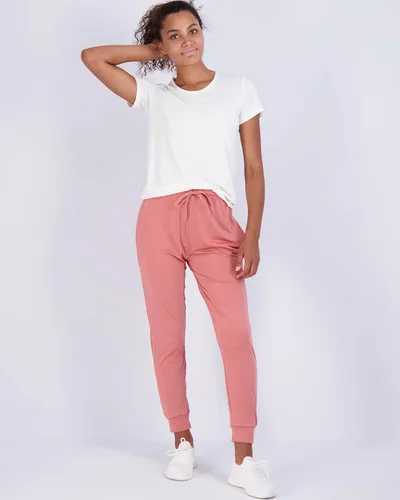 Vista 4 de Paquete de 3 pantalones deportivos deportivos para mujer, de ajuste seco, con bolsillos y cordón (disponible en tallas grandes)