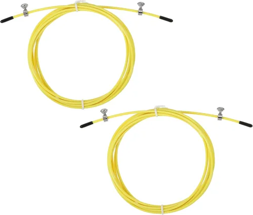 Vista 7 de PATIKIL Cable de repuesto de cuerda de salto de velocidad, alambre de acero de cuerda de salto profesional Reemplazar para cuerdas de salto de alta