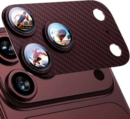 Vista 38 de Uyiton para iPhone 13 Pro/iPhone 13 Pro Max Protector de Lente de Cámara, [Fuerte Adhesión] [Protección contra Caídas] Cubierta de Cámara Posterior