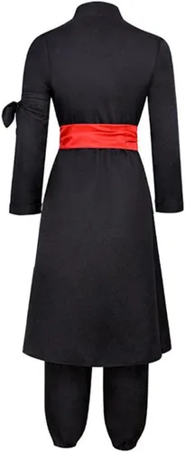 Vista 3 de Disfraz de cosplay de Roronoas para hombre, bata tipo kimono de anime, uniforme de Halloween con aretes