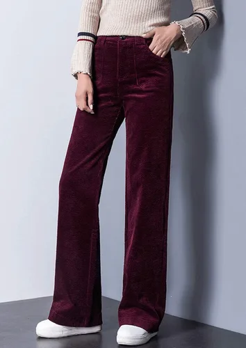 Vista 2 de DBM - Pantalones de pana para mujer