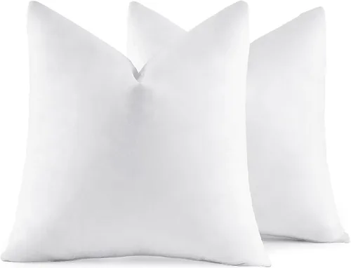 Vista 10 de MIULEE - Relleno de almohada de plumas 12x20, cojín decorativo de plumón para sofá, cama, sofá, cama, relleno de almohada esponjoso de tela