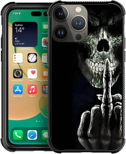 Vista 121 de Funda compatible con iPhone 15, diseño de elefantes africanos, diseño increíble a prueba de golpes, antiarañazos, carcasa trasera de policarbonato