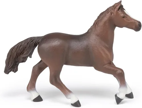 Vista 6 de Papo - Figura realista de yegua anglo-árabe - A partir de 3 años - Colección de caballos - Mundo ecuestre creativo - Juguete de idea de regalo
