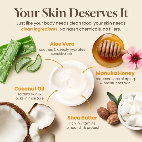 Vista 4 de Crema Honeyskin, 2 onza