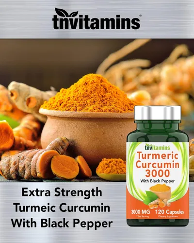 Vista 5 de Boswellia Serrata & Curcumina de Cúrcuma con Pimienta Negra